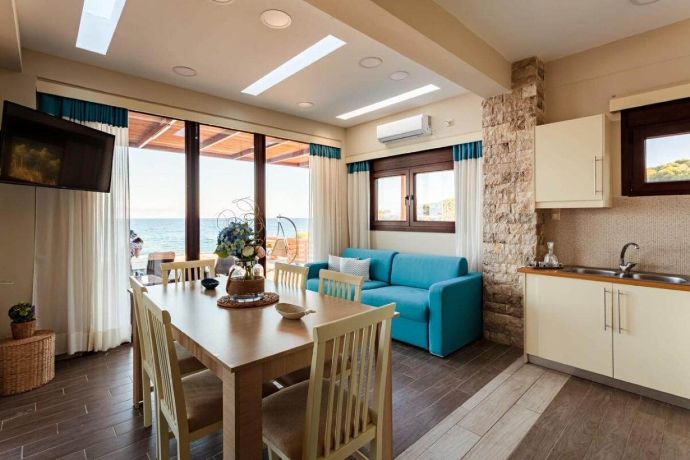 Seaside Summer Bliss - Aurora Luxury Pool Paradise Petalídhion المظهر الخارجي الصورة